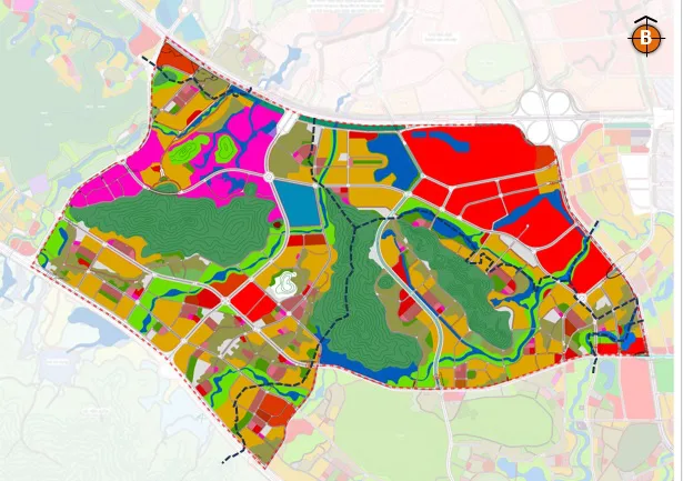 Quy hoạch Hòa Lạc HL4: trung tâm đô thị 1.879,83 ha