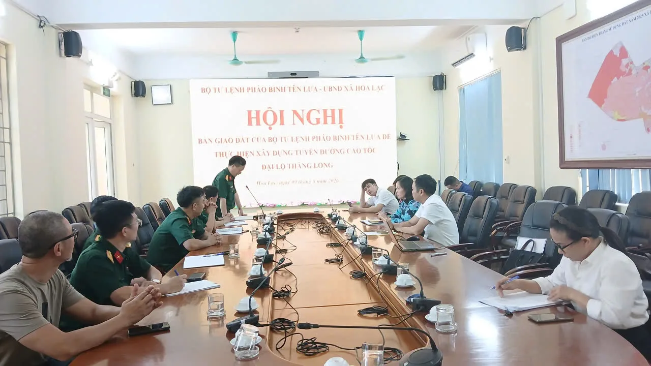 Mở rộng Đại lộ Thăng Long: Hòa Lạc bàn giao mặt bằng