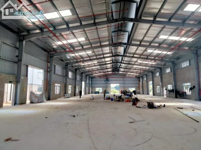 Cho thuê kho xưởng 5000m2 tại KCN Thạch Thất, PCCC tự động Nghiệm Thu